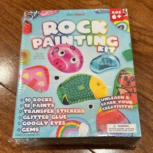 Dan&Darci Rock Painting Kit for Kids